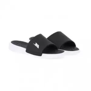 Image of Trespass Mens Slide Cushioned Sandal (7 UK) (Black / White)