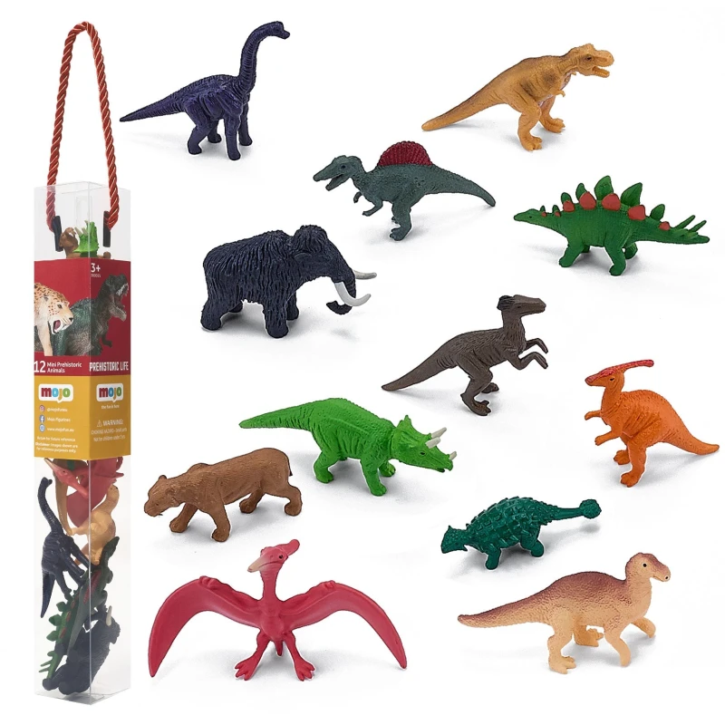 Image of Prehistoric Mini Animals - Pack of 12