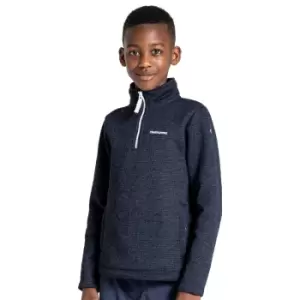 Image of Craghoppers Boys Shiloh Half Zip Relaxed Fit Fleece Jacket 5-6 Years- Chest 23.25-24', (59-61cm)