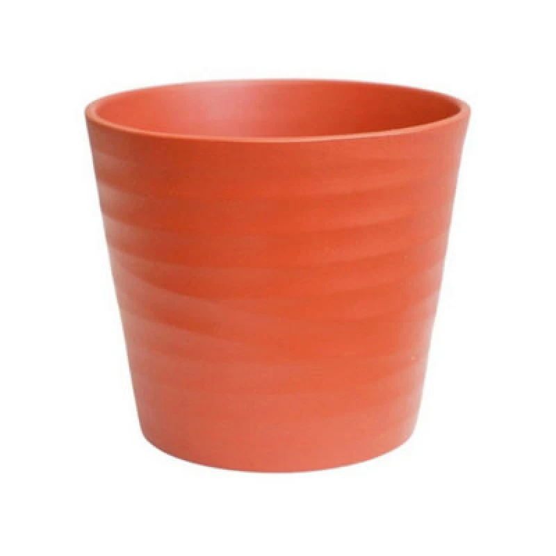 Image of Ivyline Oslo Cayenne Taper Planter - L32 X W32 X H27cm - Orange