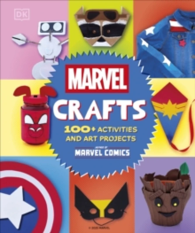 Image of Marvel Crafts : 100+ Activities and Art Projects Inspired by Marvel Comics Hardback