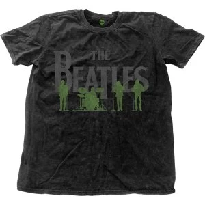 Image of The Beatles - Saville Row Line-Up Unisex Medium T-Shirt - Black