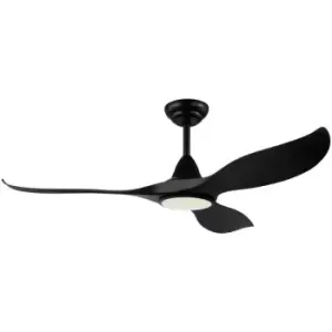 Image of Cirali LED Ceiling Fan Black Matt with cct Light, 5 Speed, Reversible, Remote Included - Eglo