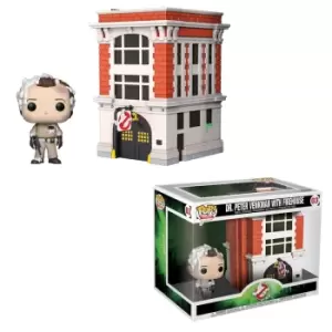 Image of Ghostbusters Peter with Firehouse Pop! Town