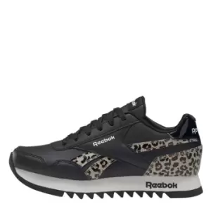 Image of Reebok Royal Classic Jogger 3 Platform Shoes - Core Black / Core Black / Saha