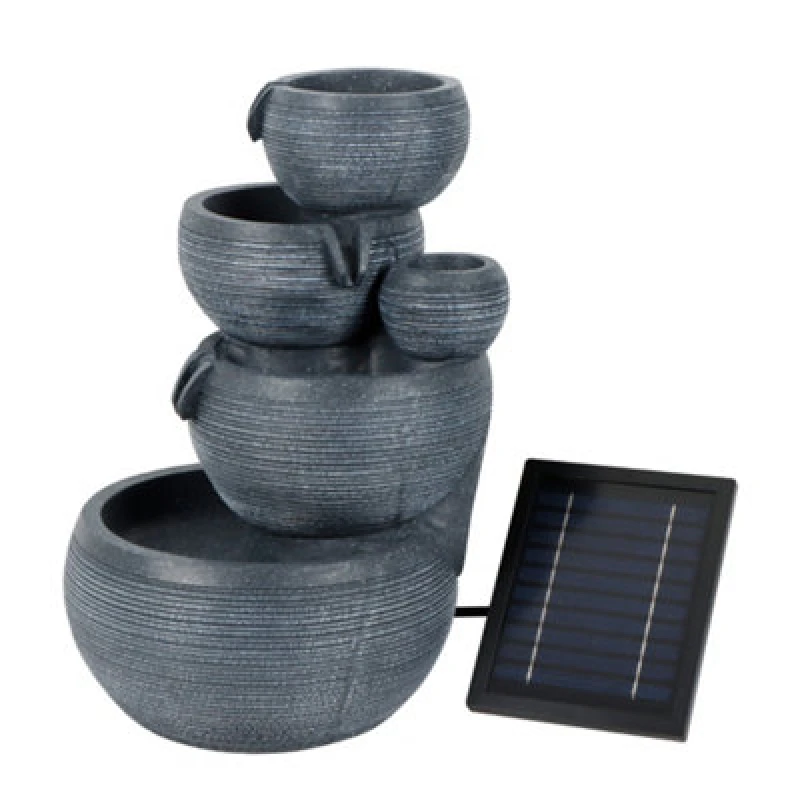 Image of Streetwize Cascading Round Stone Water Feature GW564