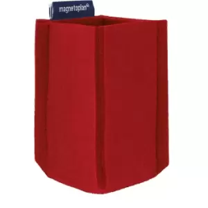 Image of magnetoplan SMALL, HxWxD 100 x 60 x 60 mm, SMALL, HxWxD 100 x 60 x 60 mm, red