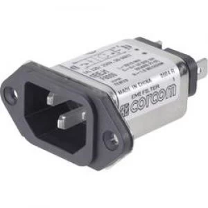 Image of Mains filter IEC socket 250 V AC 3 A 1.5 mH