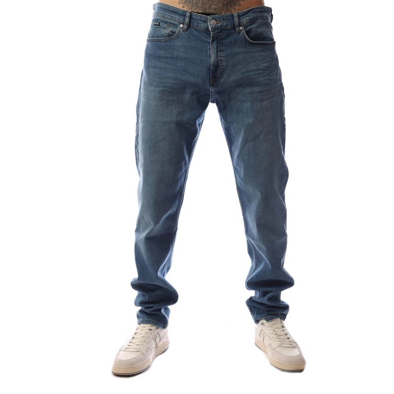 Image of Boss H-Re.Maine Slim-Fit Jeans Turquoise male 34XL