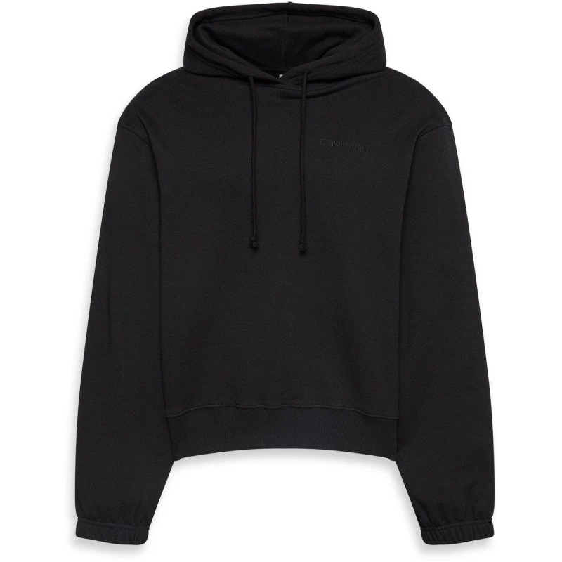 Image of Calvin Klein Mens Pullover Hoodie Black male S