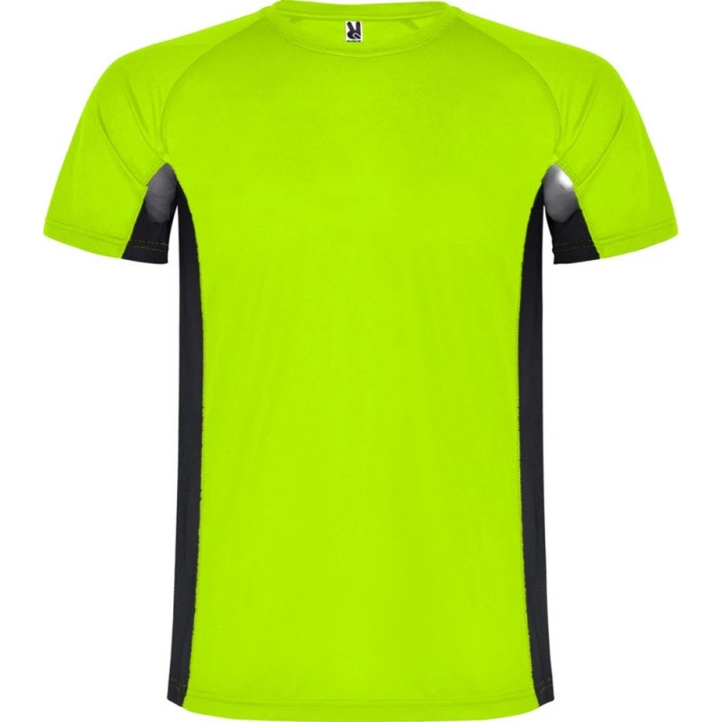 Image of ROLY ROLY Men Shanghai Short-Sleeved Sports T-Shirt in Bright Green Size: large Bright Green L Male 5063574004749