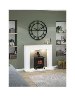 Image of Flare Be Modern Sennen Inglenook (Electric Stove & Flue)