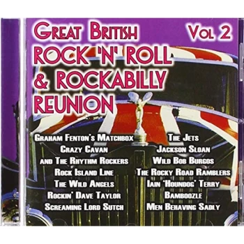 Image of VARIOUS ARTISTS - The Great British Rock 'N' Roll & Rockabilly Reunion CD