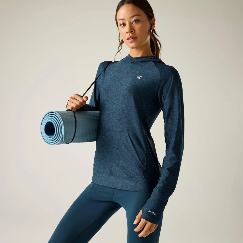 Image of Dare 2b Sprint City Lightweight Hoodie - Moonlight Denim Marl Moonlight Denim Marl 6