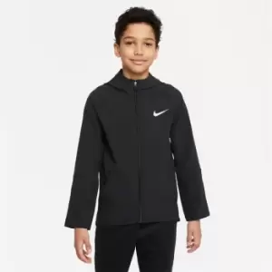 Image of Nike Dri-FIT Big Kids (Boys') Woven Training Jacket - Black