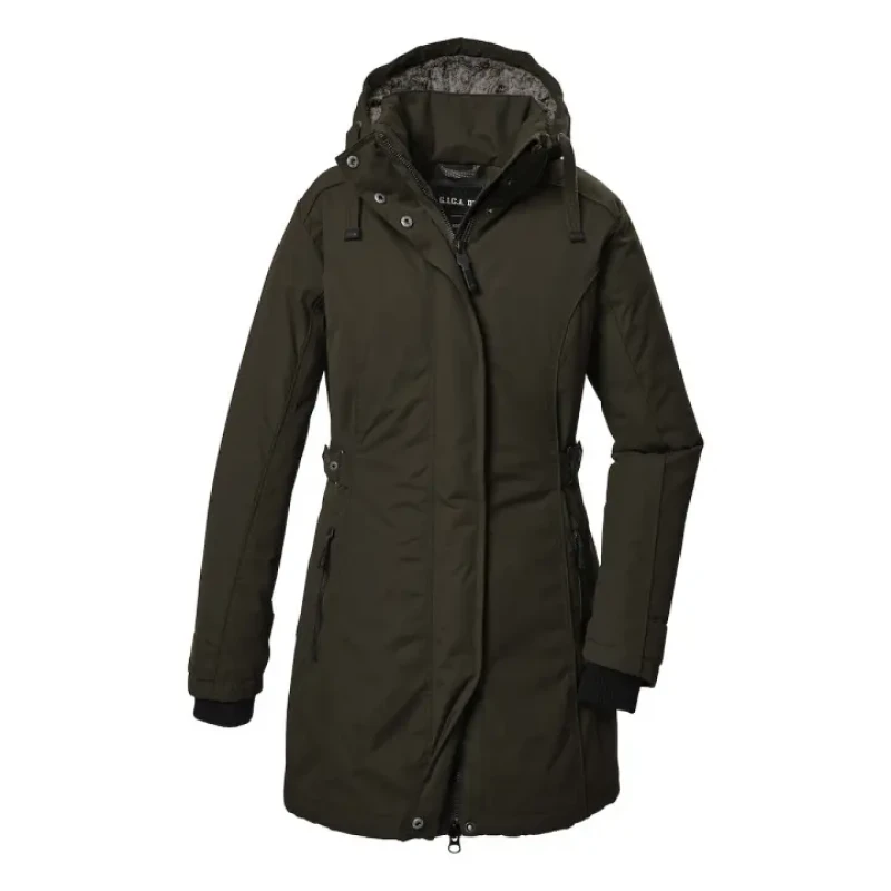 Image of Womens hooded parka Killtec GW 70 Vert Female 36