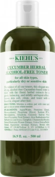 Image of Kiehl's Cucumber Herbal Alcohol-Free Toner 500ml