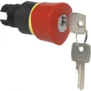 Image of Kill switch Front ring PVC Black Red Key