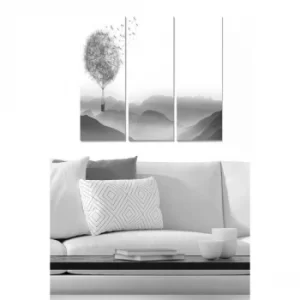 Image of MDF1622100 Multicolor Decorative MDF Painting (3 Pieces)