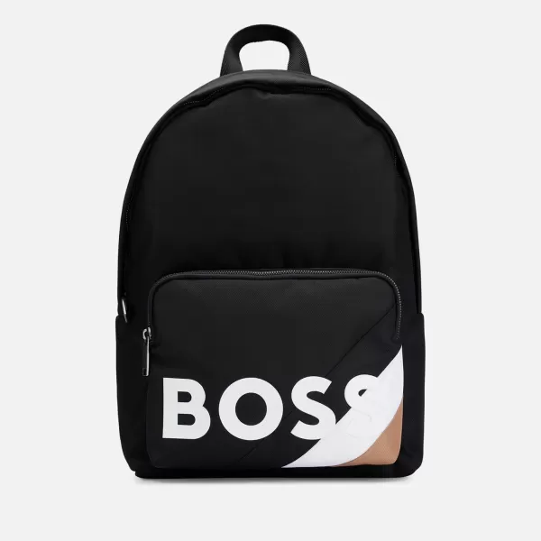 Image of BOSS Black Mens Catch Backpack - Dark Grey