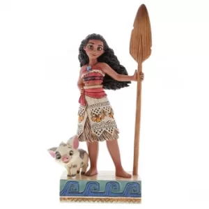 Image of Find Your Own Way Moana (Moana) Disney Traditions Figurine