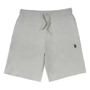 Image of US Polo Assn Fleece Shorts - Grey