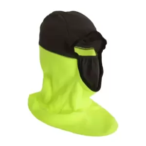 Image of ProClimate Workwear High Visibility Helmet Balaclava (One Size) (Neon Yellow)
