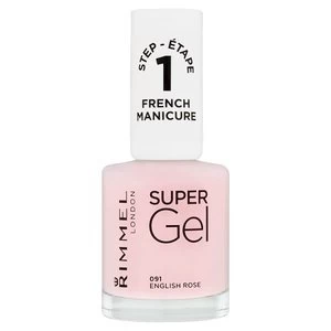 Image of Rimmel London Super Gel French Manicure English Rose no.091 Pink