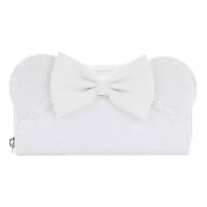 Image of Disney by Loungefly Wallet Minnie Sequin Wedding