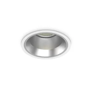 Image of Off Round Recessed Downlight White, 3000K, 28W