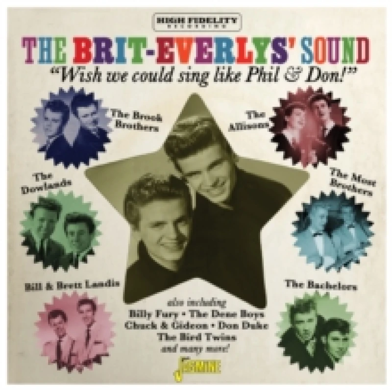 Image of The Brit-Everlys' sound: We wish we could sing like Phil & Don! CD / Album