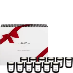 Image of Urban Apothecary 12 Piece Luxury Candle Library 35g