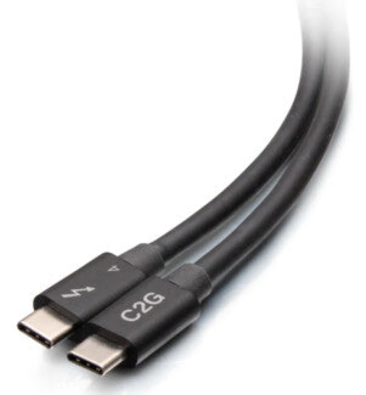 Image of C2G C2G 2.5ft (0.8m) Thunderbolt 4 USB-C Cable (40Gbps) 28886