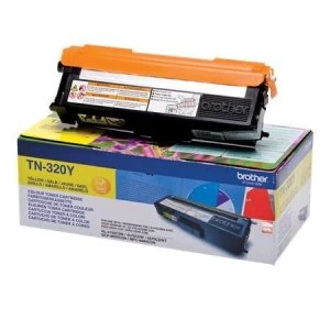 Image of Brother TN320 Yellow Laser Toner Ink Cartridge