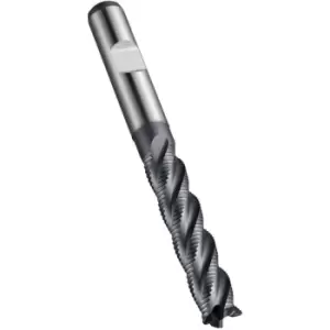 Image of C492 30.00MM HSS-E Flatted Shank Multi-flute Long Series Roughing End Mill - Alcrona Coated DIN 844 L