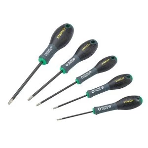 Image of Stanley Tools 062066 Diamond Tip Screwdriver Set, 5 Piece TX
