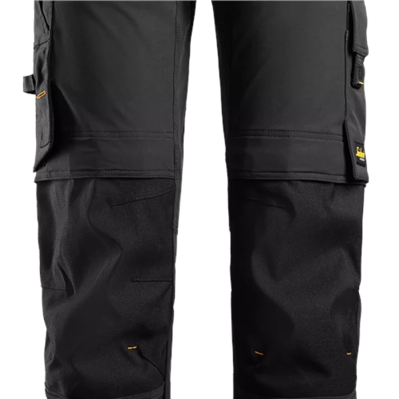 Image of Snickers 6271 AllroundWork Full Stretch Trousers Holster Pockets 62710404100 Colour: Black