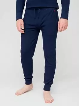 Image of Polo Ralph Lauren Waffle Lounge Pants - Navy, Size S, Men