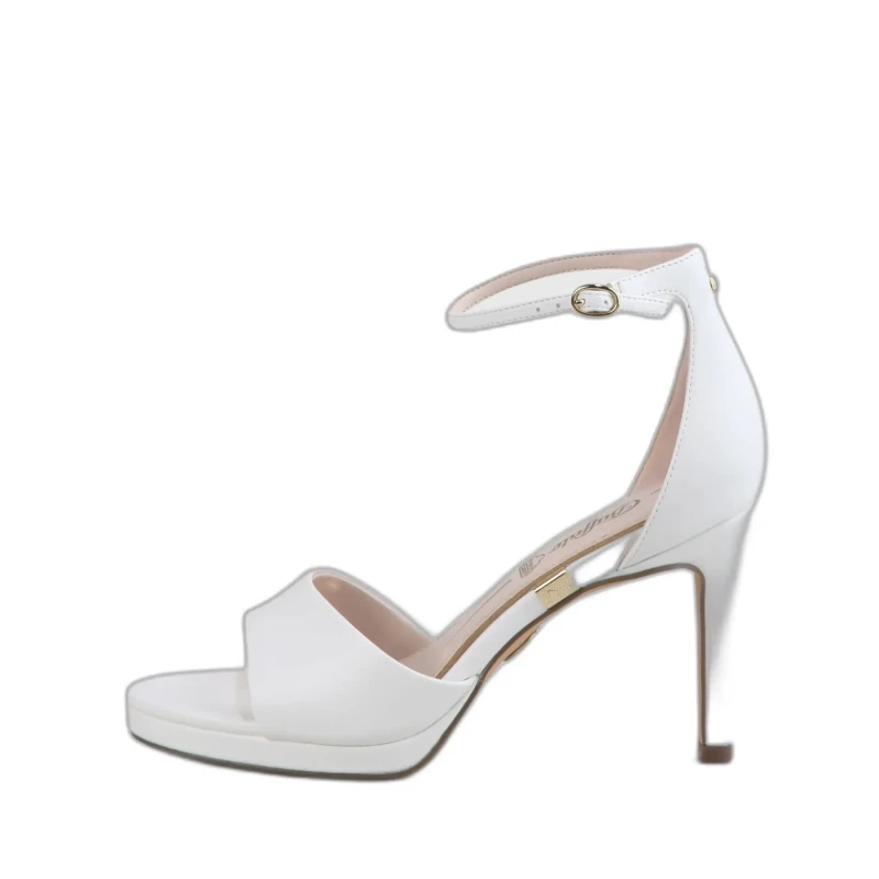 Image of Buffalo Womens heel sandals Buffalo Ronja Blanc Female 41