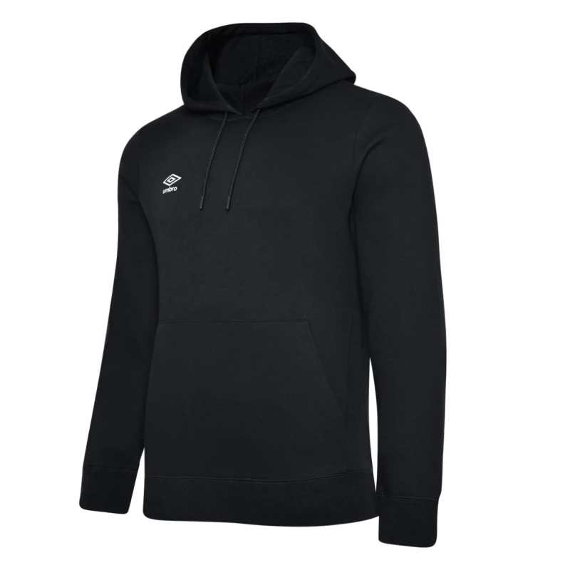 Image of Umbro Umbro Men Club Leisure Hoodie in Black Size: Small Black S Male 5063107692269