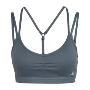 Image of adidas Yoga Essentials Light-Support Bra Womens - Blue