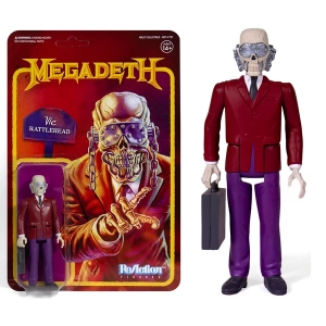 Image of Vic Rattlehead (Megadeath) ReAction Figure