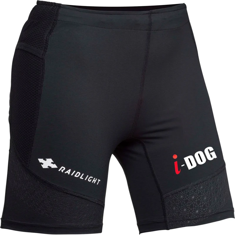 Image of Womens stretch shorts I-DOG Activ Raidlight Noir Female S