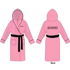 Image of BlackPink - Logo Unisex Large - X Large Bathrobe - Pink