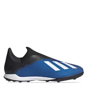 Image of adidas X Laceless 19.3 Firm Ground Football Boot - Blue, Size 9.5, Men