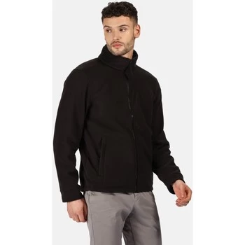 Image of Professional CLASSIC Full-Zip Fleece mens Fleece jacket in Black - Sizes UK S,UK M,UK L,UK XL