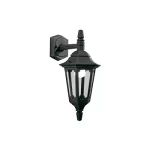 Image of Elstead Parish - 1 Light Outdoor Wall Lantern Light Black IP44, E27