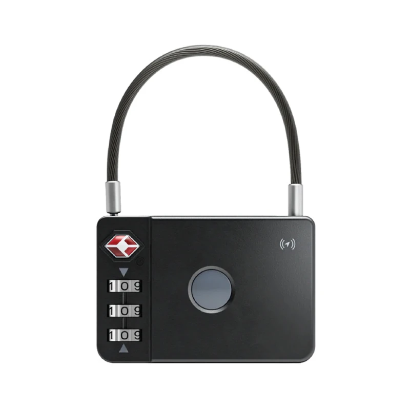 Image of Maplin MiLi MiLock Combination Padlock Item Locator - Black