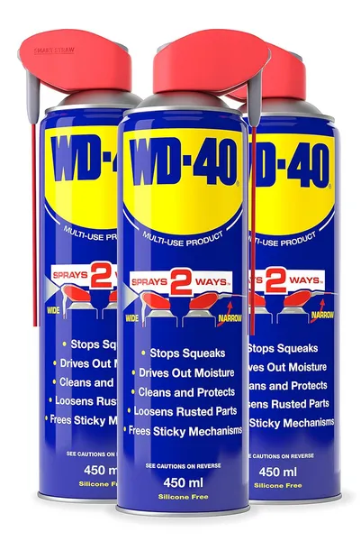 Image of WD40 Multi Purpose Smart Straw Aerosol Triple Pack