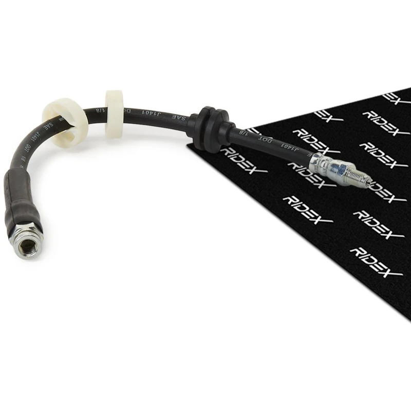 Image of RIDEX 83B0192 Brake Hose Front Axle Right Brake Hose (83)